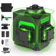 Laser Level, 3x360° 3D Cross Line Laser for Construction and Picture Hanging,...