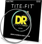 DR TITE-FIT - Nickel Plated Electric Guitar Strings: Extra Heavy 12-52