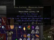 Diablo 2: Resurrected Bul-Katho's Wedding Band Ring Softcore D2R Items PC