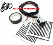 12V Universal Motorcycle~ATV Heated Handlebar Grips With On/Off Switch