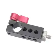 CAMVATE 15mm Rod Clamp with 1/4" Thread & 7" Magic Arm fr Video Monitor Rail Rig