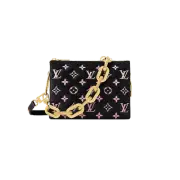 Louis Vuitton Coussin BB Black Pink
