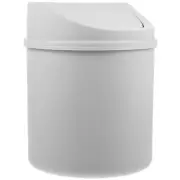 Mini Desk Trash Can Flip Countertop Garbage Bin Swing Top Bin Small Trash Can