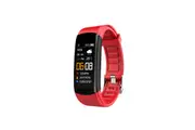 Fitness Watch Blood Oxygen Sleep Tracking with Activity Tracker and Watch for Android and iOS Phones-Red