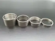 4pcs Titanium Alloy Bicycle Headset Stem Spacers Washer Kit 28.6*5/10/15/20mm