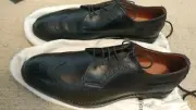 Allen Edmonds Men's Mcgregor Wingtips, New, factory 1st's 9D like McAllister