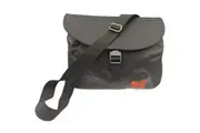 Monster Messenger Shoulder Laptop Bag with Flap Black