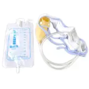 1000ml Portable Wearable Urinal Urine Bag Collector Incontinent Aid Male