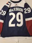Nathan MacKinnon Colorado Avalanche adidas Alternate Authentic Jersey 42-2XS