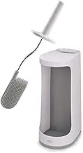 Joseph Joseph Flex Store Toilet Brush with Extra-large Caddy - Grey/White
