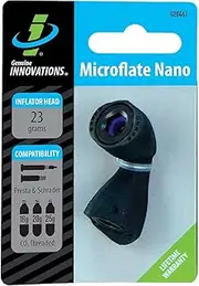 Genuine Innovations Microflate Nano, Bicycle CO2 Inflator