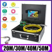 Pipe Endoscope IP68 Drain Pipe Sewer Inspection Camera System 9"LCD DVR 1000TVL