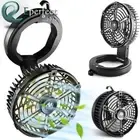 10400mAh Portable Camping Fan with LED Light USB Rechargeable Lantern Outdoor