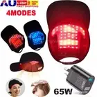 Hair Loss Red and Blue LED Near Infrared Light Therapy Cap Hat for Hair Regrowth
