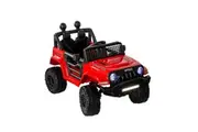 Jeep Inspired Remote Controlled Ride-on Electric Car | Red