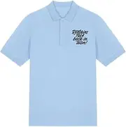 [REDSKINS Junior] Polo Redskins Enfant Bleu Ciel Shirt