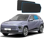 OTTO Shades Custom Magnetic Mesh Sunshade for Hyundai Kona 2017-2023, Side, Rear & Port Windows Sun Blind for Baby Protection, UV/Heat Reduction,Privacy Shield (2 pcs Rear Window Shades)