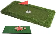 T TOOYFUL Floating Golf Game Green Mat for Swimming Pool & Backyard, Aqua Chipping Mat for Playing Golf in The Water, Putting Mat