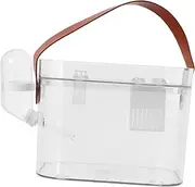 Portable Hamster Cage Water Bottle Travel Carrier Bag for Guinea Pigs Small Animals