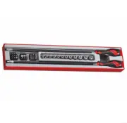 Flex Handle Set 1/4" With Bits & Socket Set 41 Piece Teng Tools TE-TTXMD41N