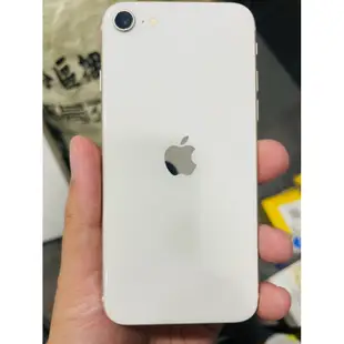 蘋果原廠 Apple IPhone SE 3代 2022版 256G 白色 4.7吋
