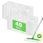 40 Count Dry Sweeping Cloth Refills for Swiffer Sweeper Dust Mop, Pet Heavy D...