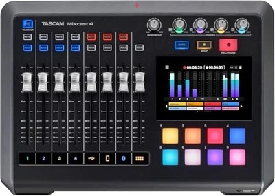 TASCAM Mixcast 4 Podcast Production USB Audio Interface Bluetooth Reception 427