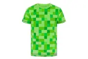 Minecraft Boys All Over Creeper T-Shirt (Green) (3-4 Years)