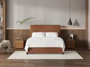 My Style Tapered Headboard & Slimline Base - Queen / Gingerbread / Standard Base