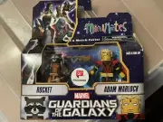 Mini Mates Marvel Guardians of the Galaxy: ROCKET & ADAM WARLOCK Action Figures