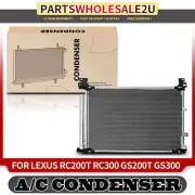 A/C Condenser w/ Receiver Drier & Bracket for Lexus GS200t RC200t RC300 L4 2.0L (for: Lexus)
