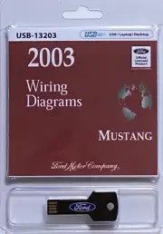 2003 Mustang Wiring Diagrams (USB)