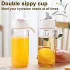 Impact-resistant Drinkware Leak Bottle Bpa-free Cup Bottle with Straw for Leak