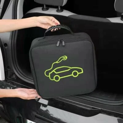 Aufbewahrung Tasche Ladekabel Auto Schwarz Schutzhülle Ladegerät Zündkerzen
