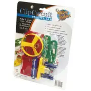 Heebie Jeebies ClipCircuit Clip Circuit Lab Kit Card - 14 Electronic Experiments