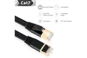3 Pack 10F/3M CAT7 Ethernet Flat Network Cable 10Gbps 600Mhz