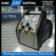 All New ULTRA Refrigerant Recovery Machine, Light weight Oil free Compressor.