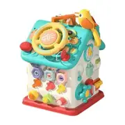 Baby Busy Cube Sensory Toy Early Development Learning Educational Toy Steering