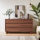 Orbie 6 Chest of Drawers in Walnut