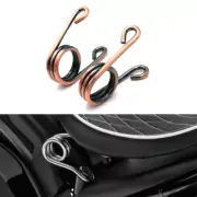 2X Copper 3" Motorcycle Solo Seat Scissor Spring Fits For Harley Chopper Bobber