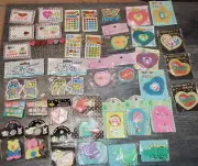 vintage lot erasers 80s