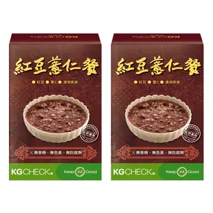 【KGCHECK凱綺萃】KG紅豆薏仁健康餐 204克 x２盒