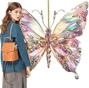 Butterfly Suncatcher for Window,Butterfly Decoration for Tree,Rainbow Butterfly Decoration- Animal Rainbow Maker with Glitter 2D Rainbow Maker Interior View Valentine's Mother's Day