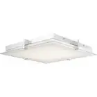 Abra Lighting 30013FM-CH Matrix LED 15.35 inch Chrome Flush Mount Ceiling Light