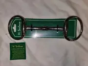 M. Toulouse Curve Rotation Eggbutt Snaffle 16mm 5"