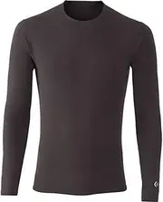 [Goldwin] C3fit 3F46303 Men's Running Sharp Tech Long Sleeve Shirt, Black, XL