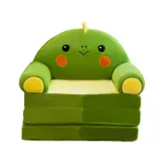 Catzon Cute Cartoon Kids for Toddler 2 in 1 Comfy Fold Out Couch Bed-Dinosaur1