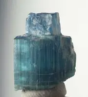 Amazing Indicolite Colour Termnited Tourmaline Crystals From Afghanistan
