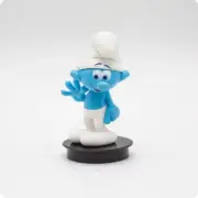 Anime Smurfette Smurf Action Figure Cartoon Character Desktop Decor Collection A