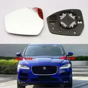 unique For Jaguar F-PACE 2016-2022 Car Accessories Rearview Mirror Lenses Exterior Side Reflective Lens Glass with Heating 2PCS left and right